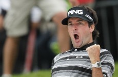 Bubba Watson holes out from bunker to force playoff and win $8.5 million
