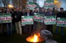 Beef farmers to end 48-hour meat factory blockade
