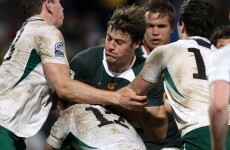 Munster set to sign South African centre Pat Howard