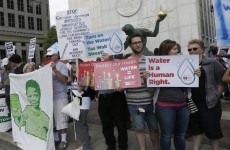 Protesters from Detroit and Greece are jetting in for the next big water protest