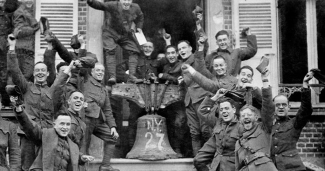 In pictures: 96 years ago today, peace broke out