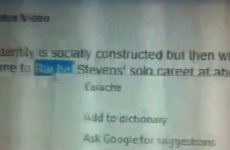 Spellcheck throws some serious shade on the music of Rachel Stevens