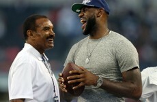 LeBron James won't allow his kids play American football