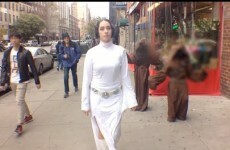 Here's the inevitable Star Wars parody of the catcall video