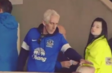 Is this nose-picking Everton fan the worst person in the world?