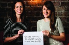 How two students saved enough food for 325,000 meals from the rubbish