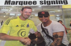 Sentence you never thought you'd see: George O'Callaghan has just signed El Hadji Diouf