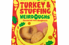 Tesco is selling turkey and stuffing-flavour doughnuts for Christmas