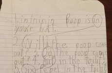 This kid's homework and his teacher's notes are a joy to behold