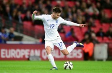Either this trick is a fake or Adam Lallana is actually a magician
