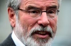INM Chief believes Gerry Adams' 'gunpoint' comments were a 'veiled threat'