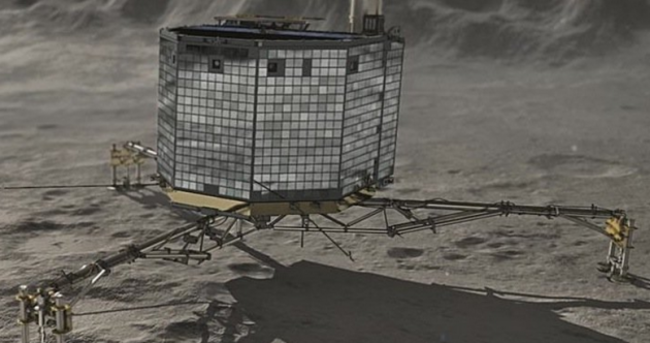 Philae probe has fallen asleep after its batteries ran out