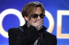 Johnny Depp makes unsteady, sweary speech at bizarre Hollywood awards show