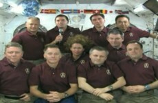 Watch live: Atlantis and ISS crew are holding a press conference from space