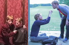 Gleeson brothers star in adorable video, complete with old footage as kids