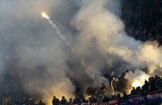 Italy v Croatia suspended because visiting fans wouldn't stop throwing flares