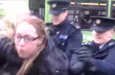 'The tall guard in black, he saved my life': Water protester speaks out about bollard incident