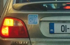 This driver is pretty clear about their feelings for Irish Water