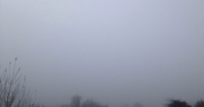 Foggy morning: Be really, really careful out there