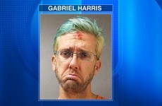 This drunken cyclist's pouty mugshot is almost poetic