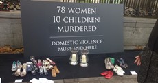 There's a pretty moving display outside Leinster House today. Here's what it's about...
