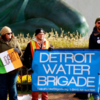 What's all this about water cut-offs and demonstrations in Detroit?
