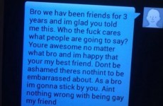 13-year-old comes out to best friend via text, best friend has heartwarming response