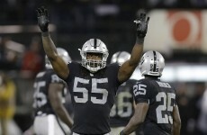 Just win maybe? The Raiders FINALLY won an NFL game last night