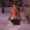 Jimmy Kimmel made Kim Kardashian's arse 'poop' snow, just because