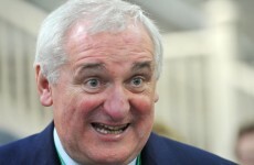 What was Bertie Ahern doing on the front page of the South China Morning Post?