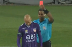 Is this the fastest ever red card? Substitute gets sent-off 17 seconds after coming on