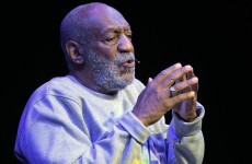 Bill Cosby was applauded by an adoring audience last night