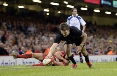 This classy chip from Beauden Barrett helped the All Blacks to beat Wales