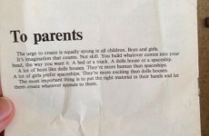 Breathe a sigh of relief: that amazing Lego note from the 1970s appears to be legit