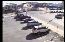 Woman crashes stolen car, accidentally demolishes building