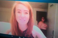 A topless woman wandered on screen during the Xtra Factor on Sunday