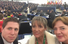Irish MEPs were very excited about the Pope's visit this morning
