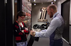 Conor McGregor paid team-mate Aisling Daly a visit ahead of her latest TUF bout