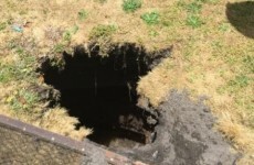 Woman swallowed by sinkhole while hanging out her washing