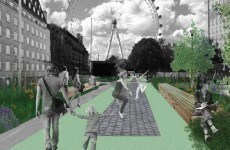 Londoners could soon be able to bounce to work on a huge trampoline