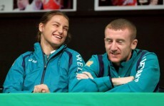 Katie Taylor floors Paddy Barnes with a Commonwealth Games zinger