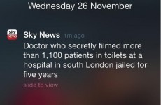 Sky News inadvertently pitched a particularly seedy episode of Doctor Who