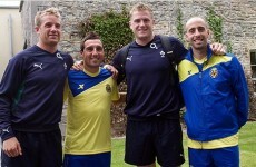 In pictures: when Villarreal CF met Ireland's rugby stars