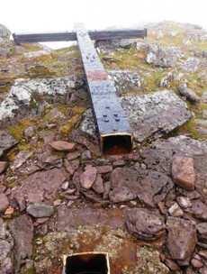 The cross on Carrauntoohil will be re-erected before Christmas