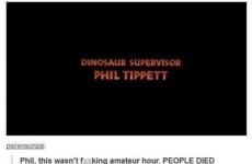 Looks like Jurassic World hired the same dinosaur supervisor again.... THE FOOLS!