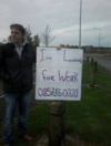 Can you help? ... This Balbriggan man is taking a novel approach to job hunting