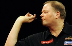 Barney forgets his darts but remembers to bring his game