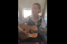 Flight attendant busts out a Lorde cover in mid air