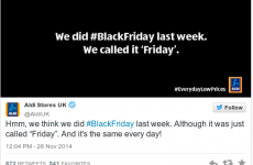 Aldi had the perfect response to the Black Friday madness