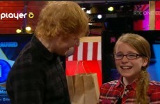 Here's that heart-melting Ed Sheeran Toy Show moment in full